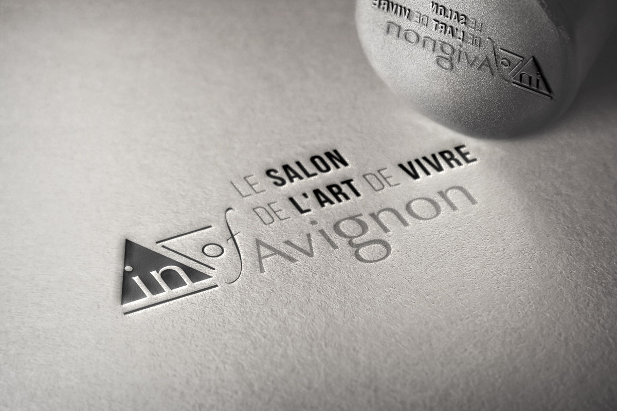 Logo pour le salon de l'Art de Vivre à Avignon